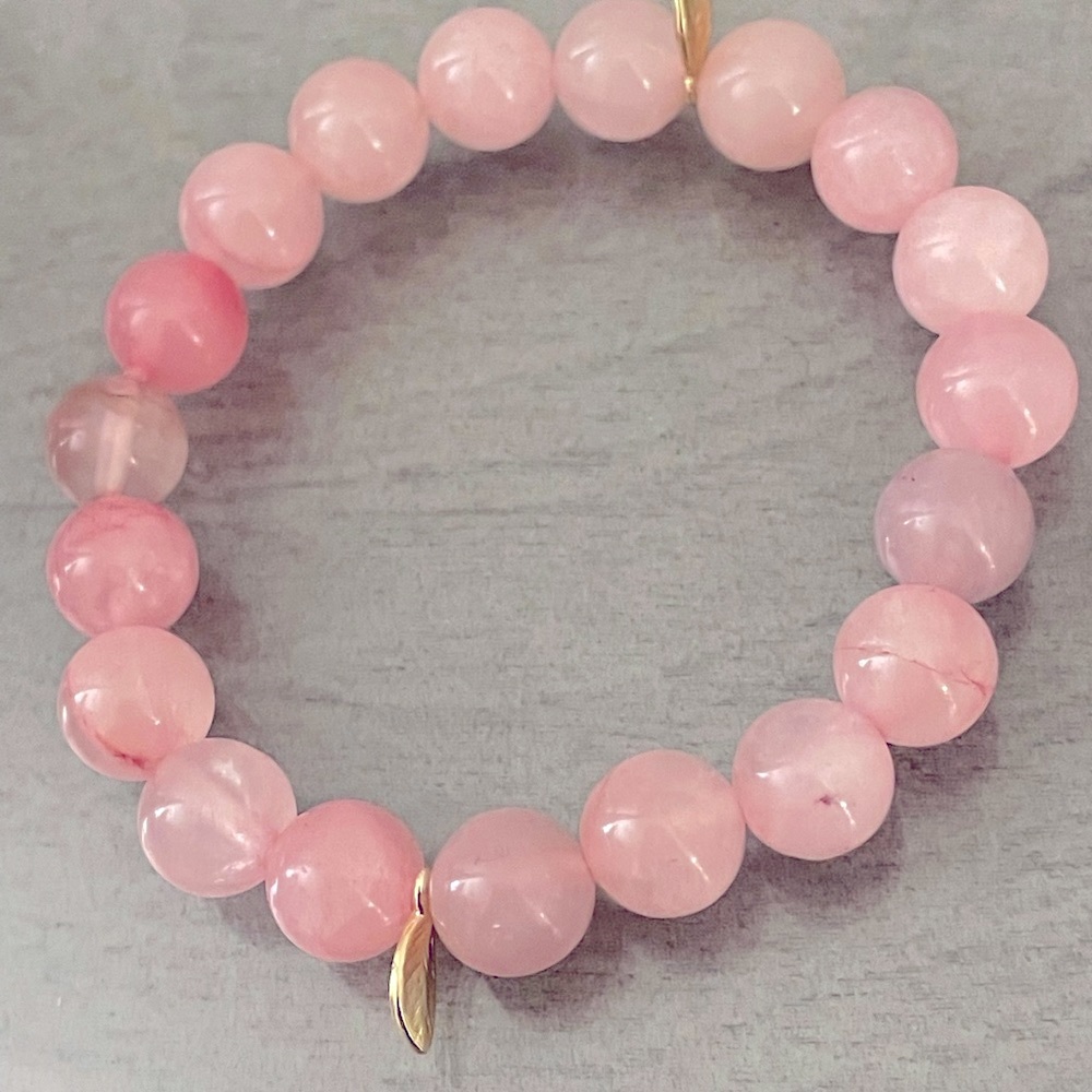 Rose Quartz Stretch Bracelet